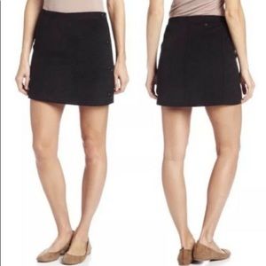 Prana Nicky Wool Blend Side Button Wrap Sk…